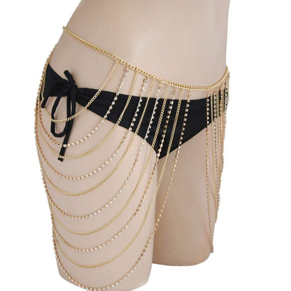 PMT sexy Fashion Sparkly Belly for Women - Picture 4 of 6
